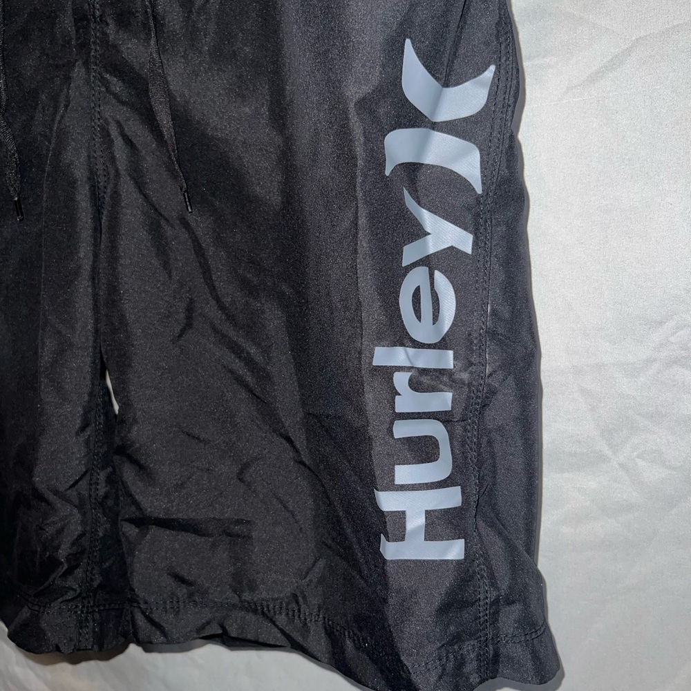 Hurley Gray and Black Boardshorts